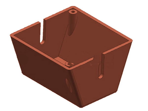 梯形塑料箱体的注塑模具设计 梯形塑料箱体的注塑模具设计